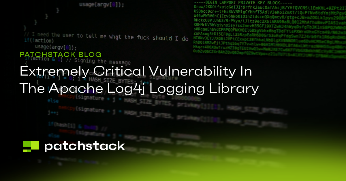 Extremely Critical Vulnerability In The Apache Log4j Logging Library