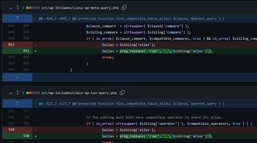WordPress Core 5.8.3 Security Vulnerabilities