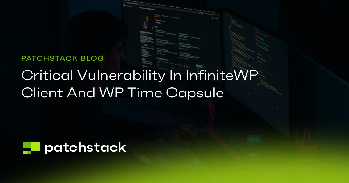 Critical Vulnerability In InfiniteWP Client And WP Time Capsule