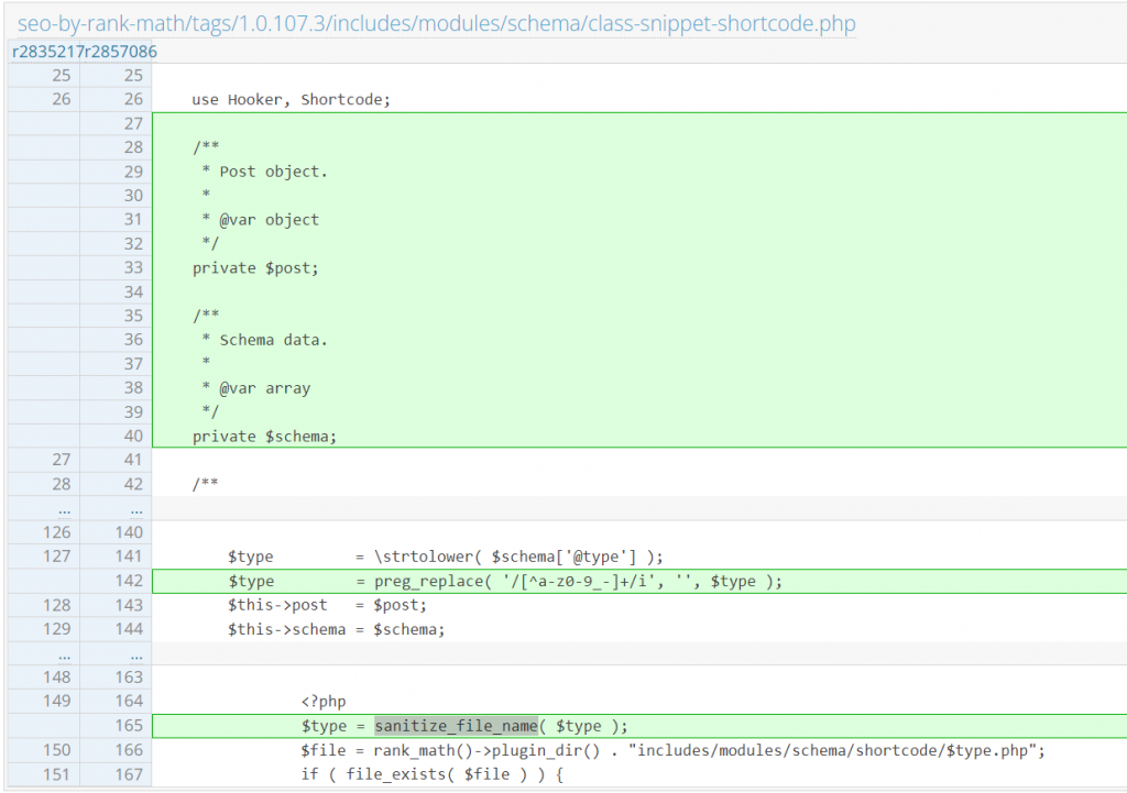 vulnerability in Rank Math SEO