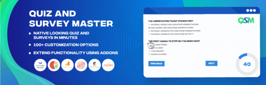 Quiz And Survey Master