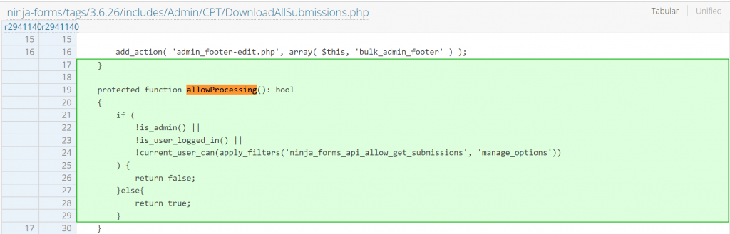 vulnerabilities in Ninja Forms