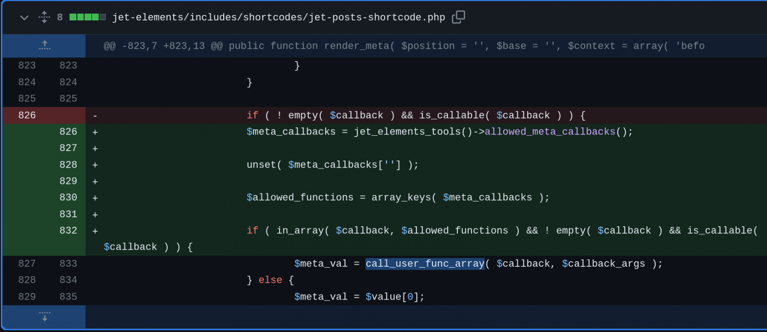 RCE vulnerability in JetElements For Elementor Plugin - Patchstack