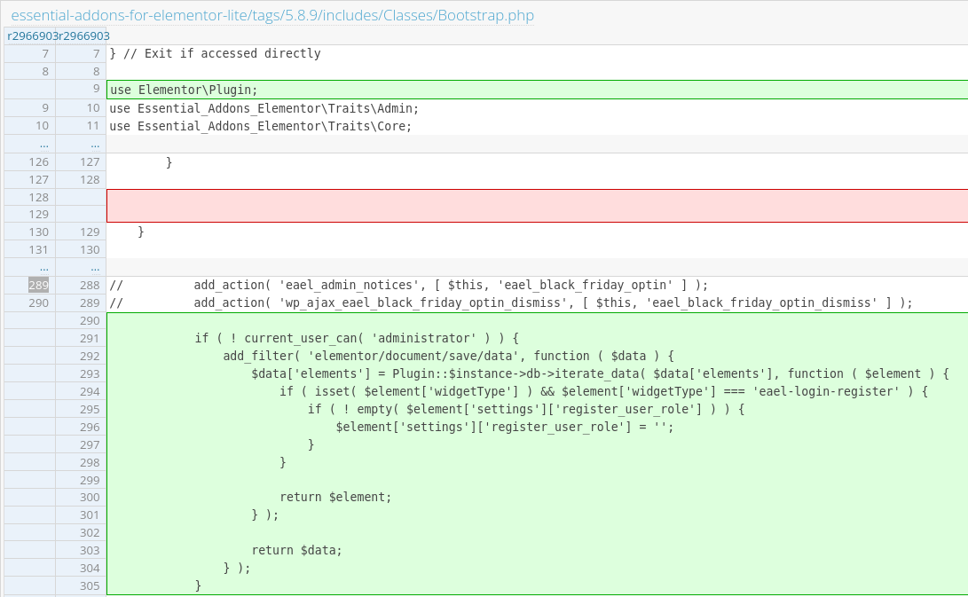 Vulnerability in Essential Addons for Elementor - Patchstack