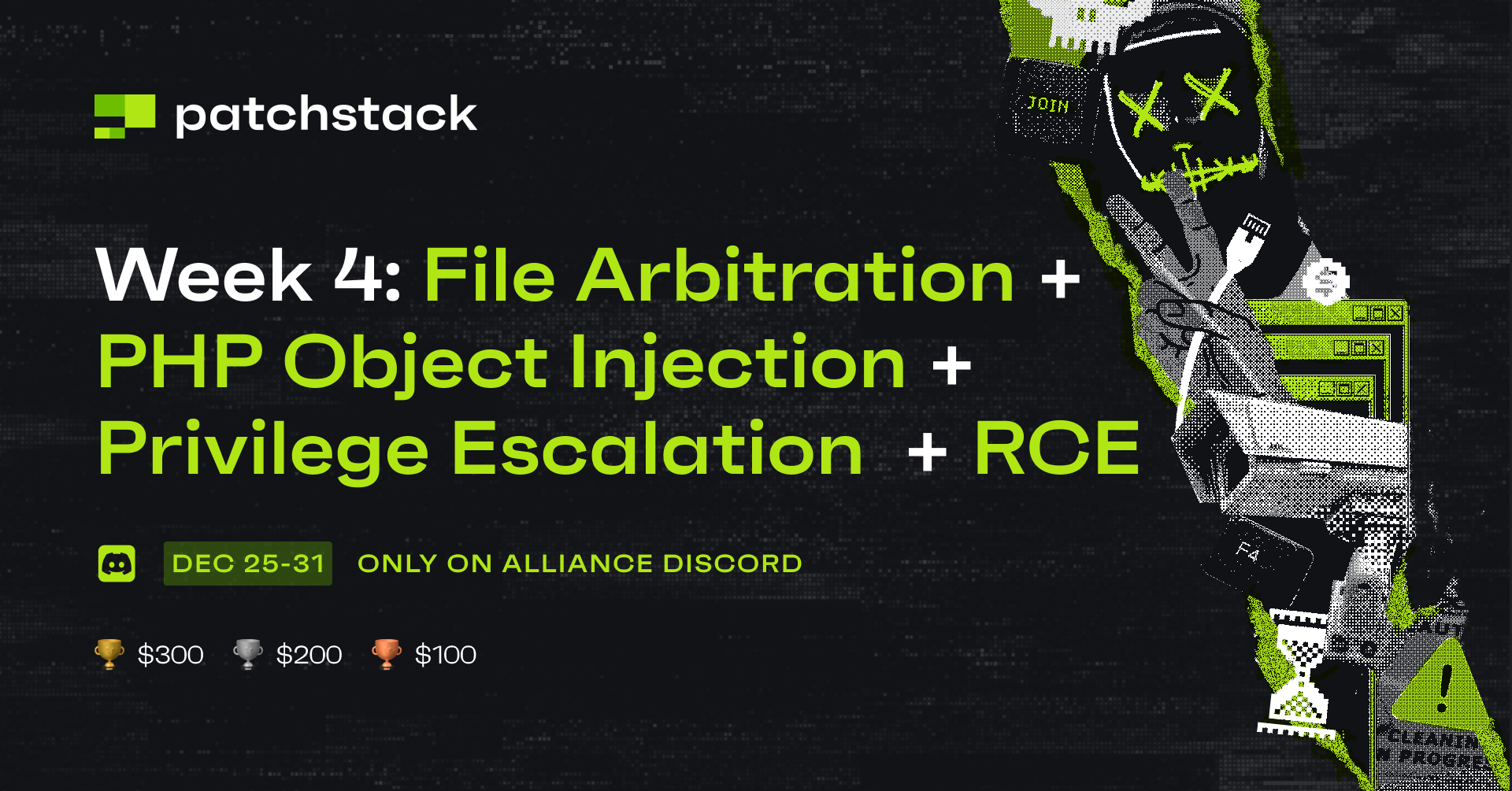Patchstack Alliance Bounty Program Events for December