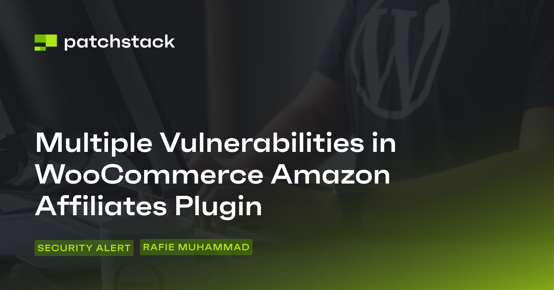 Vulnerabilities in WooCommerce Amazon Affiliates Plugin - Patchstack