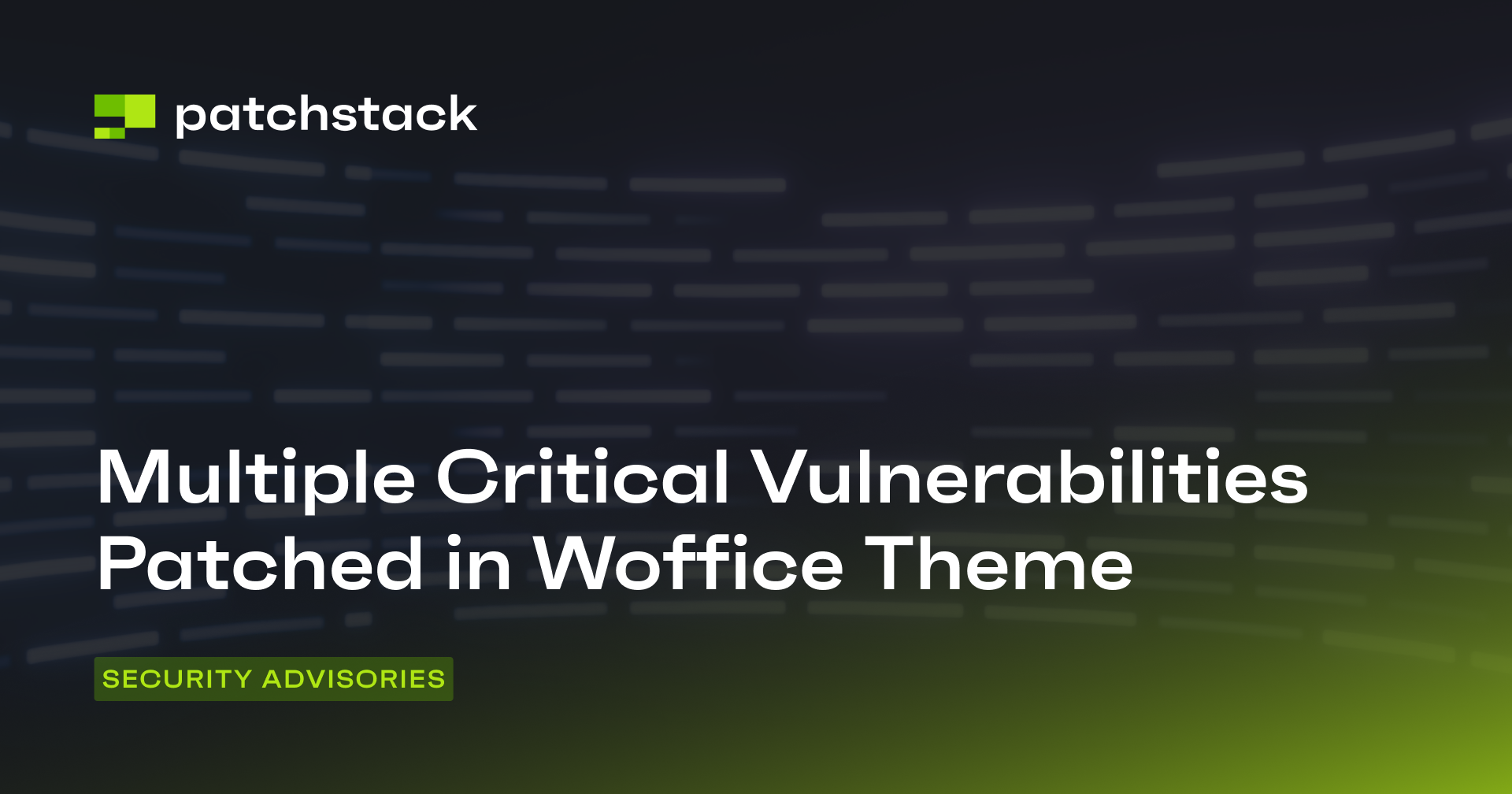 Multiple Critical Vulnerabilities Patched in Woffice Theme - Patchstack