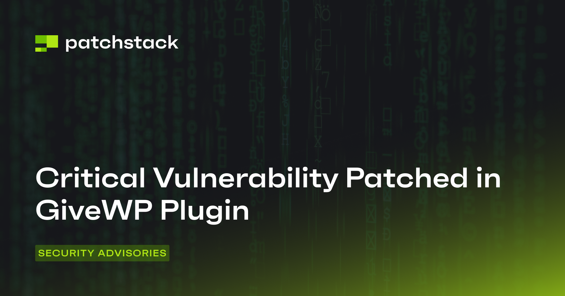 Critical Vulnerability Patched in GiveWP Plugin - Patchstack