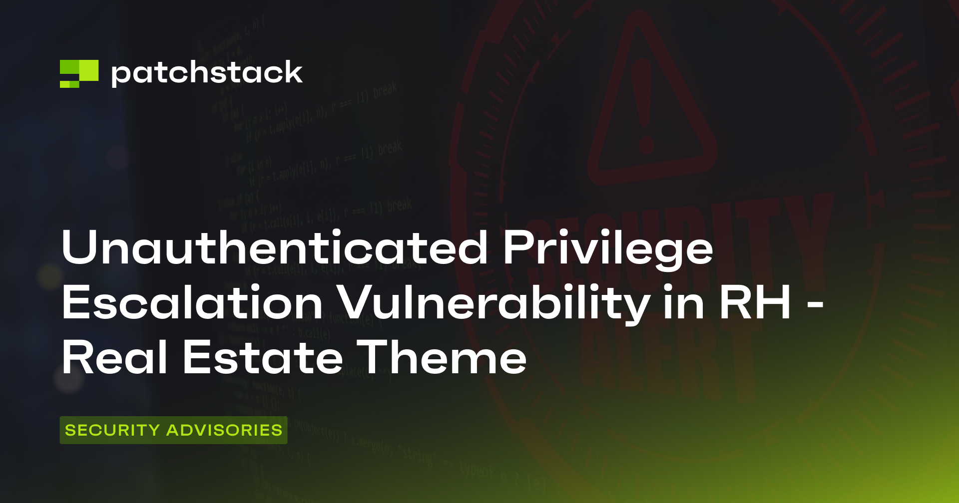 Privilege Escalation Vulnerability Patched in RealHome Theme