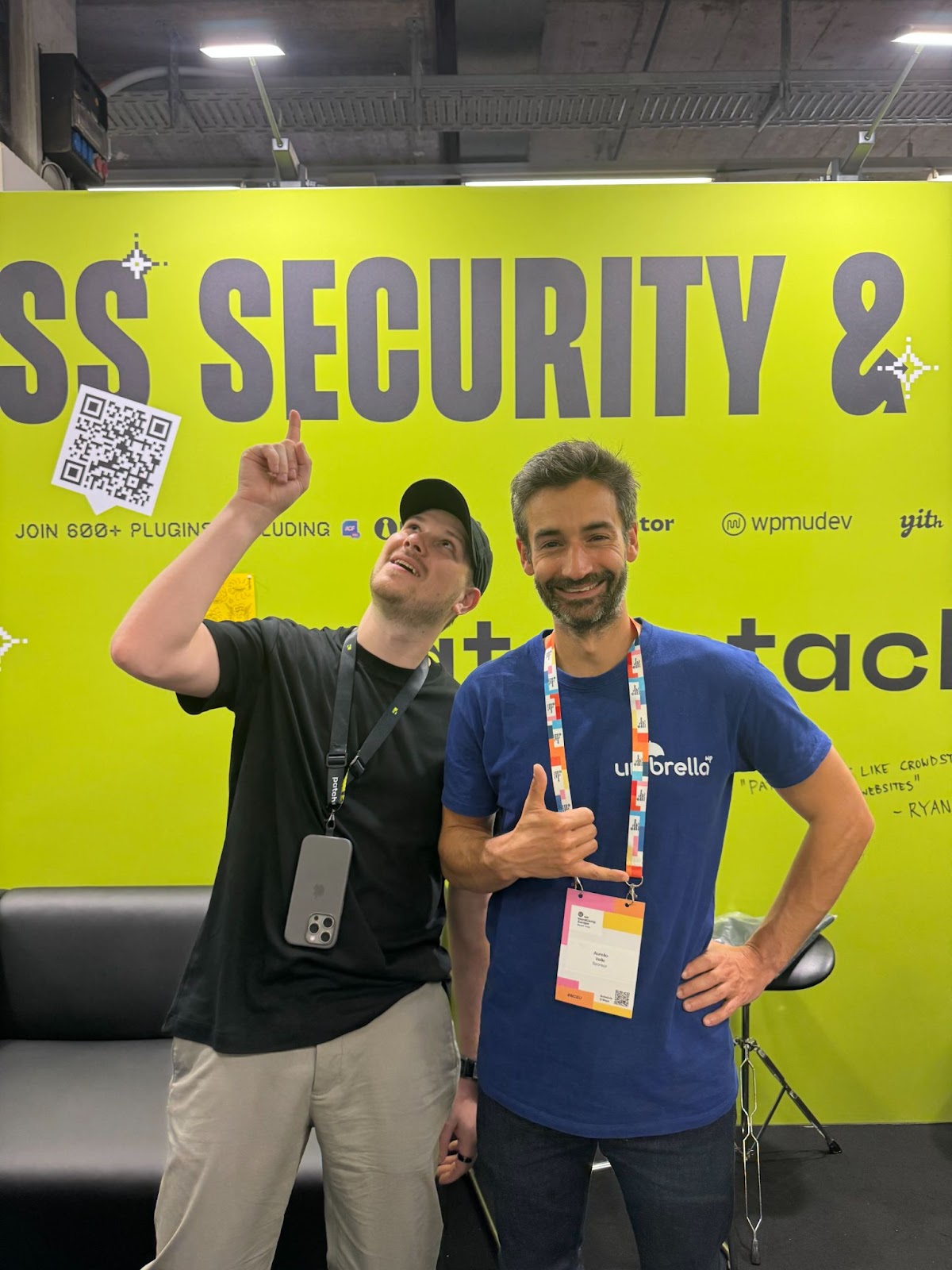 Patchstack founder, Oliver Sild, and WP Umbrella founder, Aurelio Volle