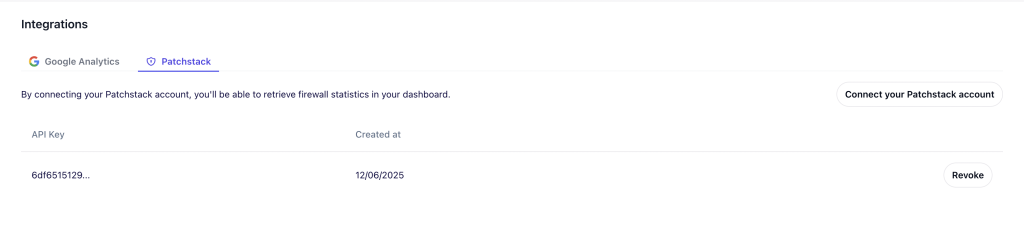 how to connect your patchstack account to wpumbrella