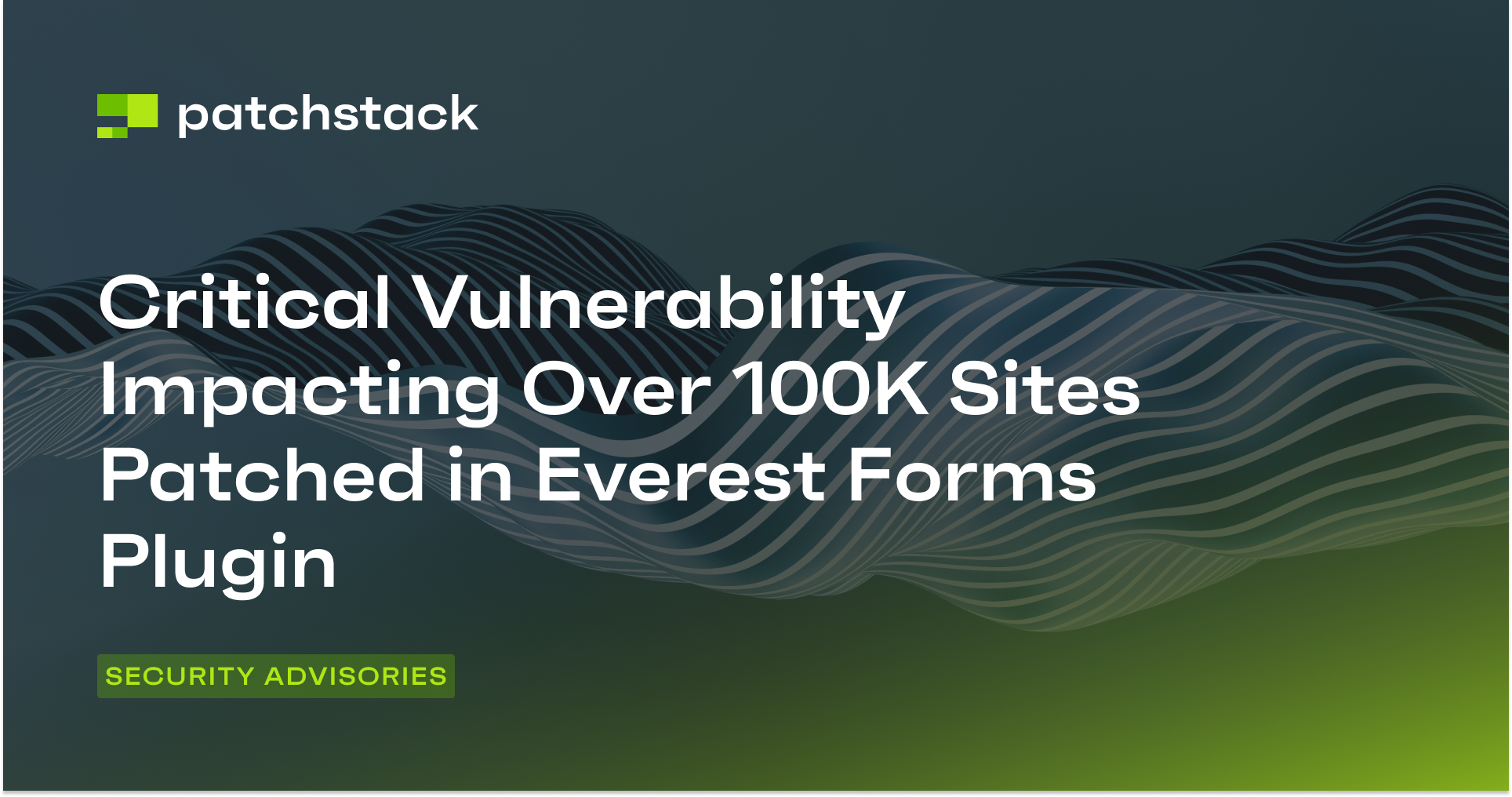 Critical Vulnerability Impacting Over 100K Sites Patched in Everest ...