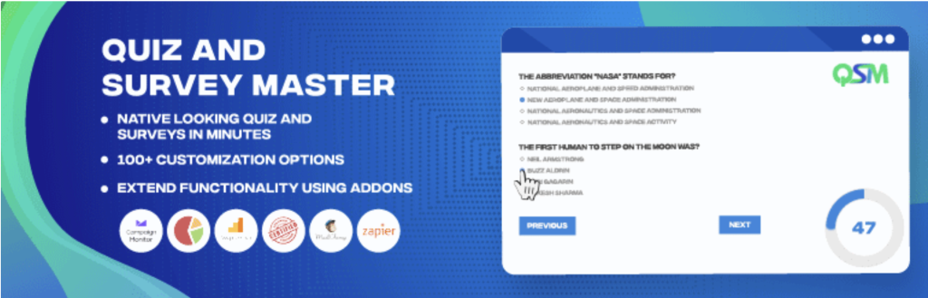 A screenshot of the plugin's animated banner, promoting the plugin's features.